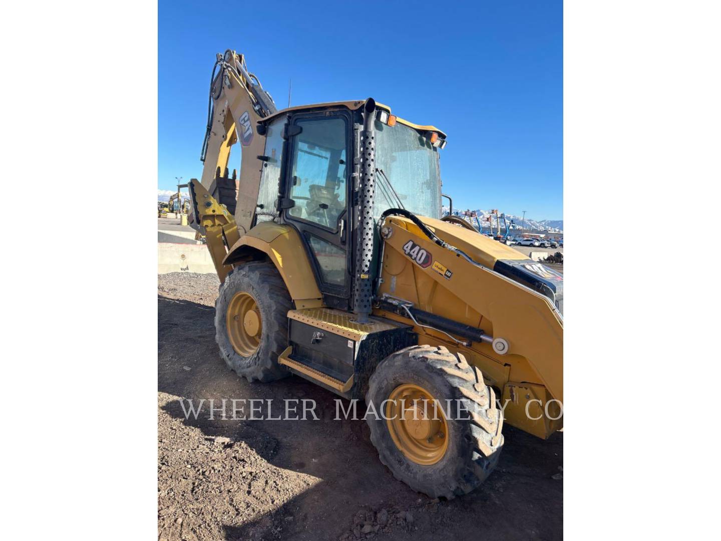 Cat 440 IT, Backhoe Loader, 869 hours, S/N: MZX00519, 2023