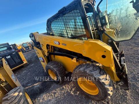 Cat 260 C3H2, Skid Steer Loader, 497 hours, S/N: 5L901387, 2025