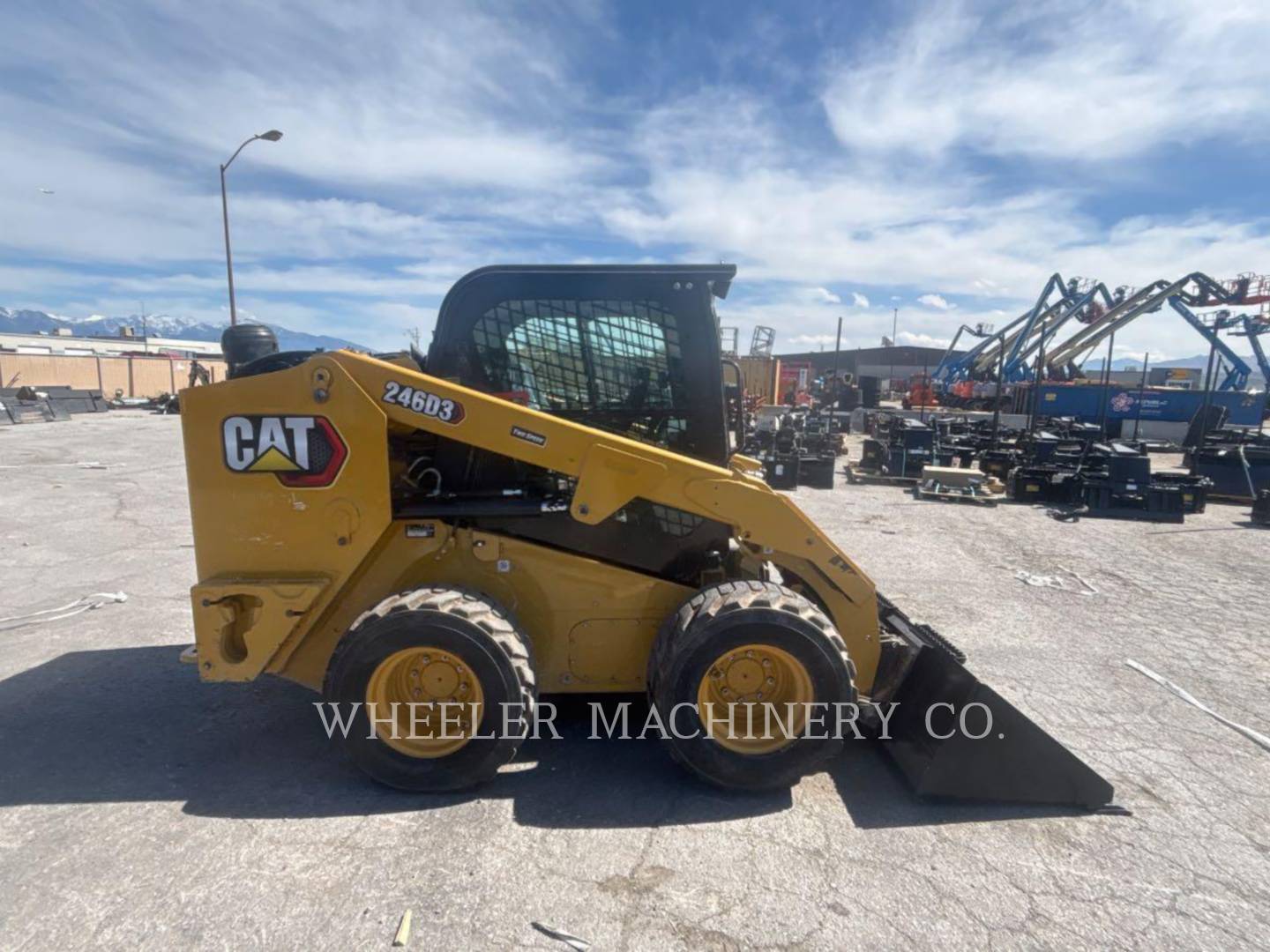 Cat 246D3 C3H2, Skid Steer Loader, 1682 hours, S/N: T9Z01223, 2024