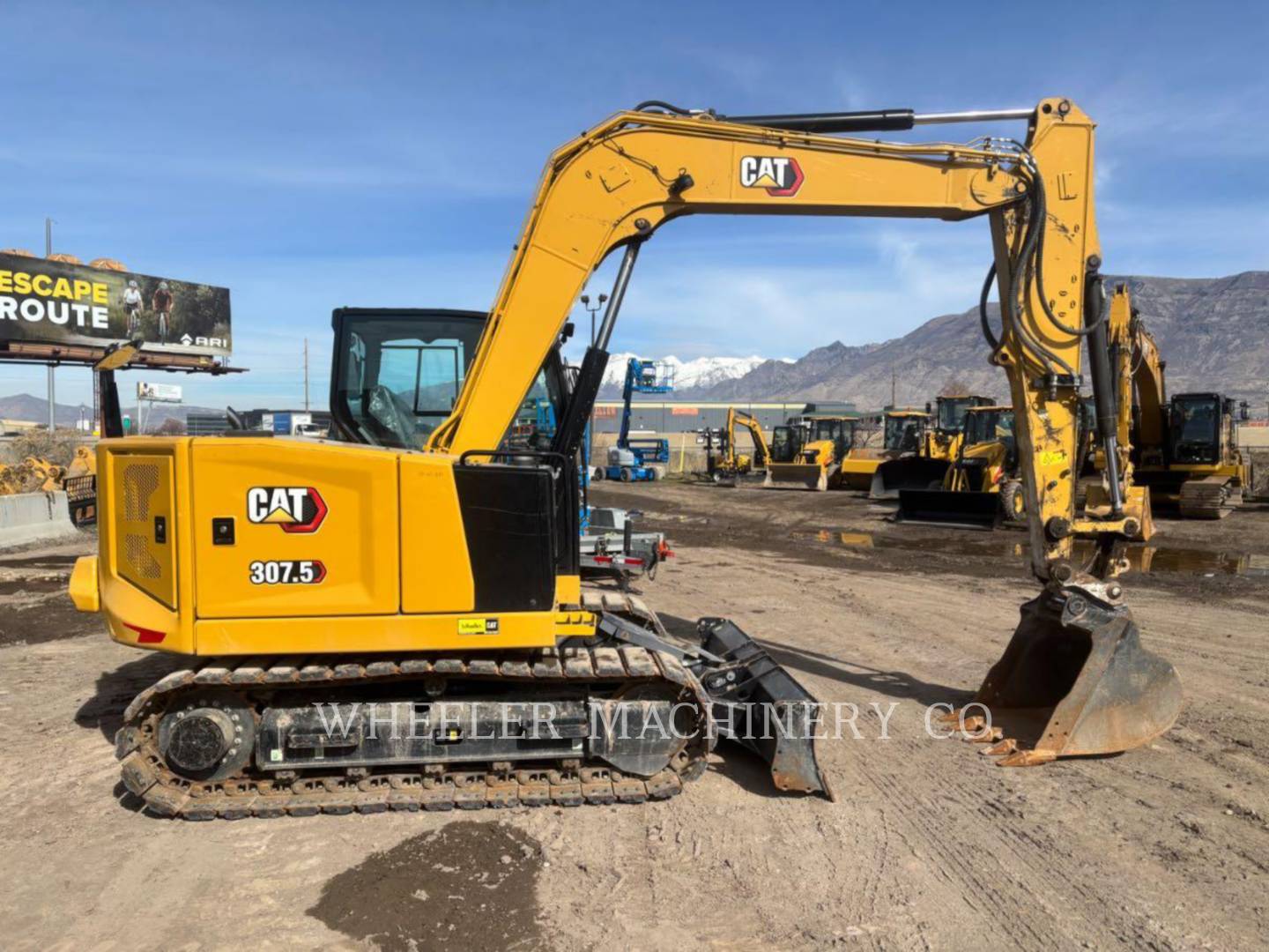 Caterpillar 307.5, Crawler Excavator, 1710 hours, S/N: GW704060, 2024