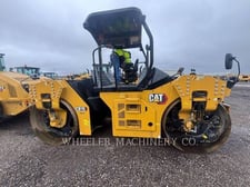 Cat CB15 Crocker-Wheeler VV, Twin Drum Roller, 820 hours, S/N: M9401087, 2023
