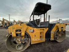 Cat CB15 Crocker-Wheeler VV, Twin Drum Roller, 1512 hours, S/N: M9401032, 2022