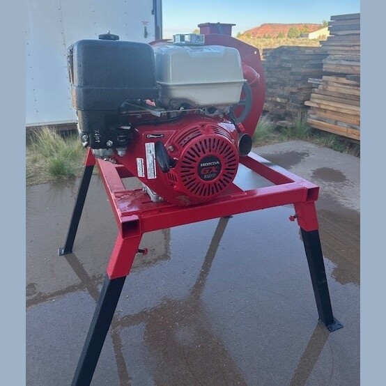 Gold Stryker #GS-5000, Hammer Mill, 5 tons/day, (15) 5/8" bolt-on hammers, 1.625" main shaft diameter, 15 HP