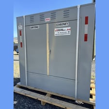 Custom Built, PPE Drying Cabinet, 76" width x 30" D x 76" H, 73.5" hanging rail, Stelpro 20" baseboard