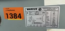 30 kVA 600 Delta Primary, 208Y/120 Sec, Marcus, Dry-Type Isolation Transformer, Insulated Class 220C