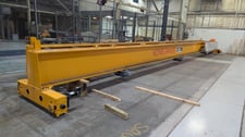 25 Ton, Kone, Crane, 52' Span, 23' Lift, Class D, Radio Control, VFD All Motions, 2017