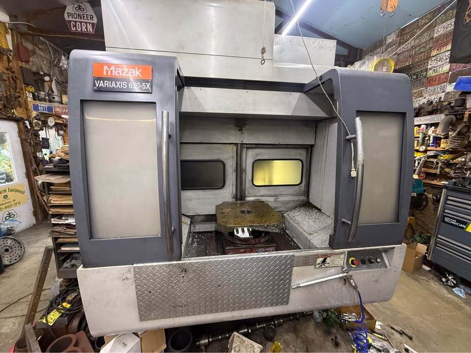 Mazak #Variaxis-630-5X, 5-Axis CNC Vertical Machining Center, 24.8" X, 30.1" Y, 20" Z, 80 automatic tool