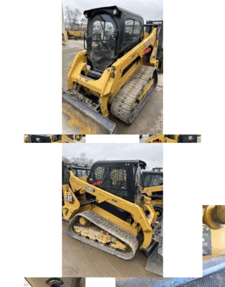 Caterpillar 259D3, Compact Track Loader, vertical lift design, Caterpillar C3.3B engine, suspended