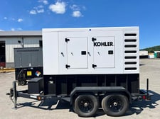 105 KW Kohler #120REOZT4, Portable Diesel Generator Set, 277/480 Volt, 1800 RPM, 4.5 liter John Deere engine