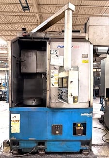 28.7" Daewoo Doosan #Puma-V550, CNC Vertical Turning Center, 31.5" swing, 24" chuck, 15.3" X, 30.7" Z, 50 HP