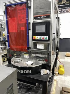 Branson #2000X, Ultrasonic Welding System, 4,000 width, 20 KHz, 200-240 VAC, 25 A, 1 Ph., 2020