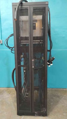 APC, NetShelter VX, 42U server rack enclosure, w/ 29 KVA power distribution unit, #0G-PDRDP-F-13-X