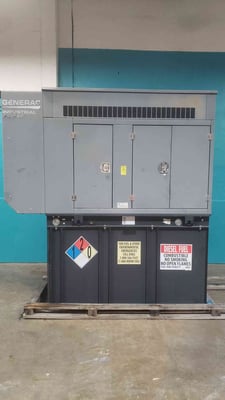 48 KW Generac #0060720, diesel generator, 120/240 Volts, 1 Phase, 87 hours