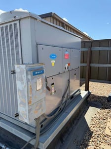 50 Ton, Carrier #30RAP050, AquaSnap air cooled scroll chiller, 460 V., 3 Ph., R410A Puron