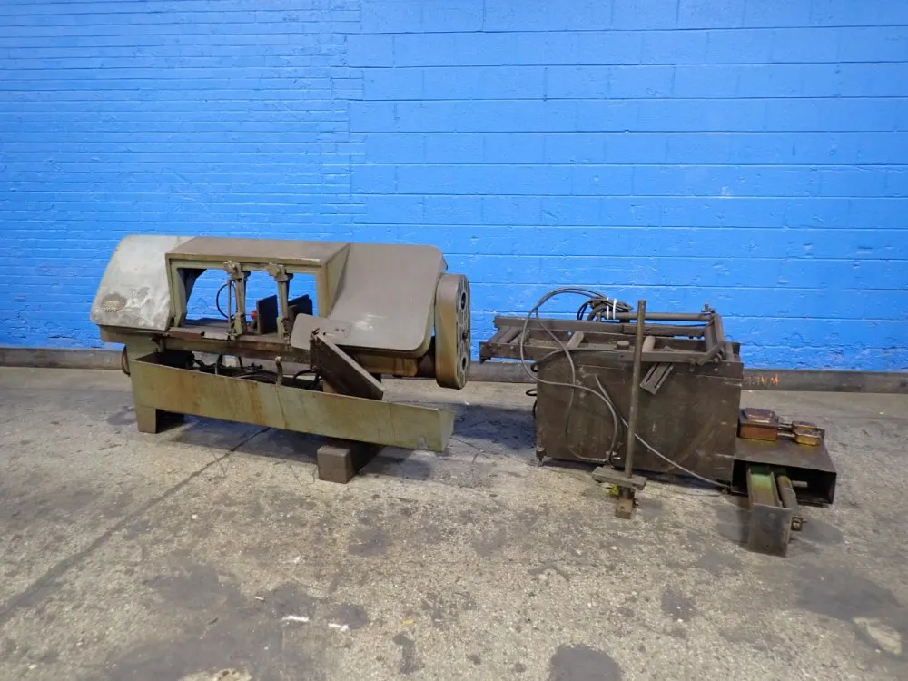 Kalamazoo #10-X-24" Horizontal Band Saw, 2 HP, 1725 RPM, w/ side bending press