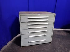 7 Drawer Rack Engineering Co., Tool Cabinet, 45" x 30" x 36"