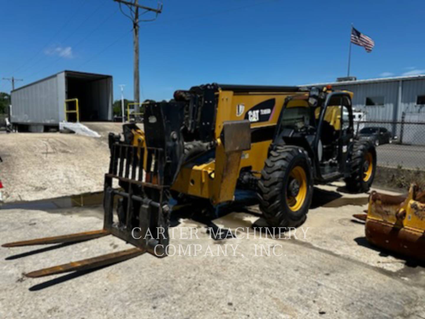 Cat TL1055D, Telehandler, 5512 hours, S/N: ML500475, 2016