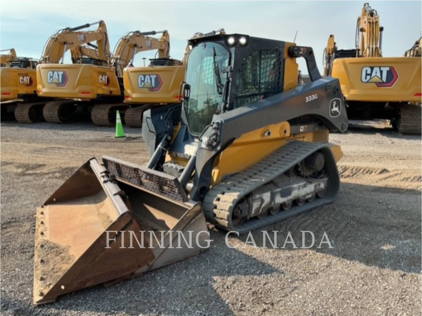 John Deere 333G, 1267 hours, S/N: 1T0333GMLRF464596, 2024