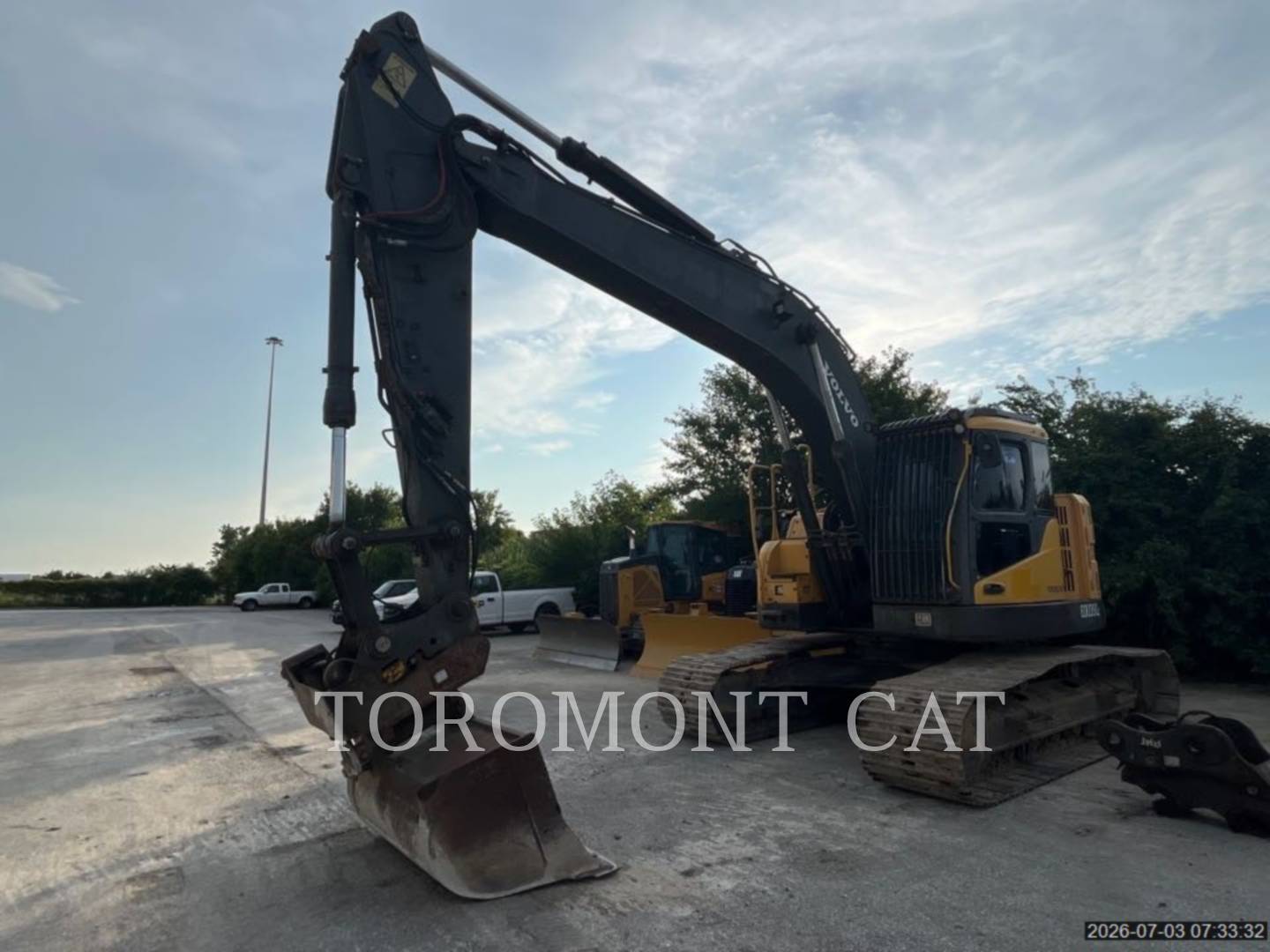Volvo Construction Equipment ECR235CL, 10259 hours, S/N: 00110356, 2010