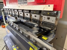 50 Ton, Amada #RG-5020LD, up-acting hydraulic press brake, 6.5'OA, 4" stroke, 15.75" throat, 14.57" open, 1999