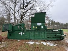 International Baler #1296, wide-mouth closed door baler, 44" x 36" x 72" bale, 40 HP, 60" x 42" feed opening