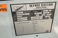 10 KVA 230 Primary, 460 Secondary, Skyway Electric Co. Ltd., Dry Type Transformer, Isolation Type ANN, Class