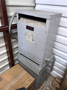 30 KVA 480 Primary, 208Y/120 Secondary, Hammond & Cutler-Hammer, dry type transformer, 3-phase, (2 available)