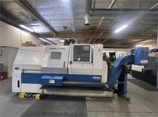 Daewoo Doosan #Puma-240MSB, CNC lathe, 21.7" swing, 11.4" diameter, 19.7" L, 2.99" bore, 2.6" bar, 4500 RPM