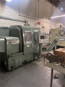 Mori Seiki #SL-3, CNC lathe, 22.4" swing, 10.2" diameter, 24" L, 3.1" bore, 2.7" bar, 30-3500 RPM, 10" chuck
