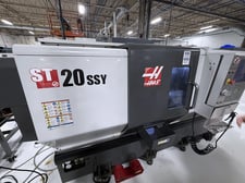 Haas #ST-20SSY, CNC lathe, 21" swing, 11.75" dia., 22.5" lgth, 8" chuck, 2.5" bar, 3.5" bore, 5000 RPM