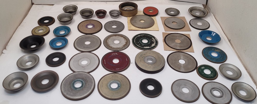 Diamond Multimax Grinding Wheels, various sizes, 1/16" to 1/2" thickness range, (110 available)