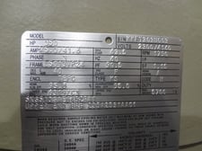 350 HP 1800 RPM General Electric, Frame L5013VP24, VSS, vertical solid shaft, TEFC, new, 2300/4160 Volts (2