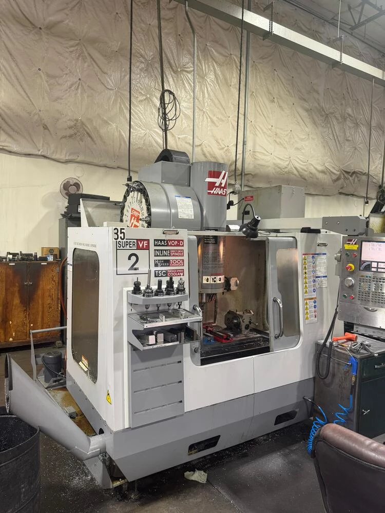 Haas #VF-2SS, 4-Axis CNC Vertical Machining Center, 30" X, 16" Y, 20" Z, rotary table, 12,000 RPM, Cat 40, 24