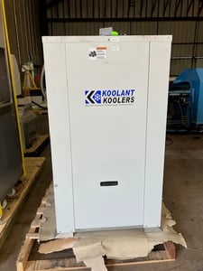 10 Ton, Dimplex Thermal #SVI-10000-M, Air Cooled Chiller, 3 HP process pump, 2018