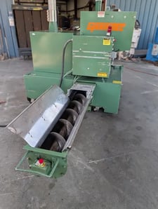 16" x 24" Granutec #TFG-1624-AM50-10, Granulator, 50 HP, (5) rotor knives, 0.38" screen, auger infeed, 7.5 HP