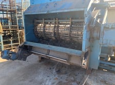 Vecoplan #RG78-200/VAZ-220/200-KNF, Single Shaft Shredder, 78" x 86" opening, 20" rotor, 200 HP, hydraulic