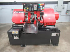 10" x 11" Amada #HFA250W, Programmable Auto Horiz Bandsaw, 1" x.037" x 11' 6" blade, variable speed, 70-262
