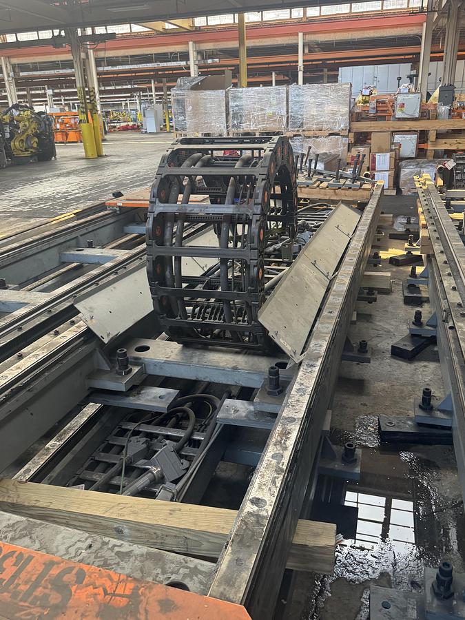 Fanuc Gen-VI-RTU, Heavy-Duty Robot Transfer Unit, 19' 9" length, AC servo motor, rack & pinion drive (2