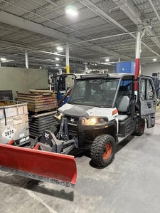 Bobcat #3650, Utility Vehicle, 24 HP, 4x4, 30 MPH, w/plow