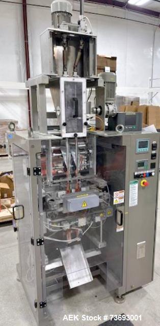Viking Masek #ST-200, Dual Lane Vertical Stick Pack Machine, 35mm Sticks, 65 CPM Max, 1/60/230V, 2014