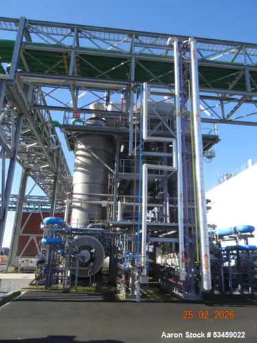 Durr Ecopure, Direct Fired Thermal Oxidizer Plant, 1.5 MW, (2) Natural Gas Combustion Chambers, HF Recovery