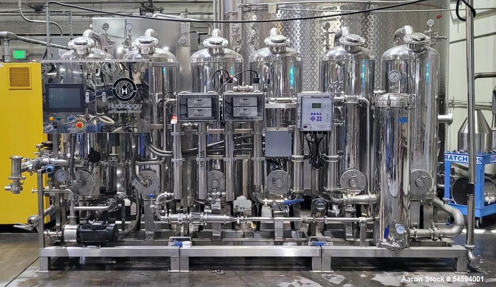 Hydrology #HAWS-120, Alkaline Water Processing System, Stainless Steel, 75 GPM Max, 50 GPM @ 9.5 pH Optimal