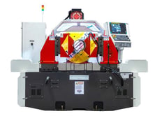 RMT #TGB-24-CNC, pipe milling machine, 3" outside dimension, 5.25" wall, 30-300 RPM, 24.8" facing head, 29"