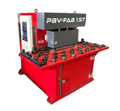 RMT #PBV-FAB-1.57 RMT, plate beveling machine, semi-auto, 8.4 HP, new