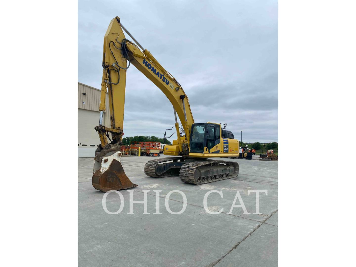 Komatsu PC360LCI-11, 6589 hours, S/N: A38053, 2017