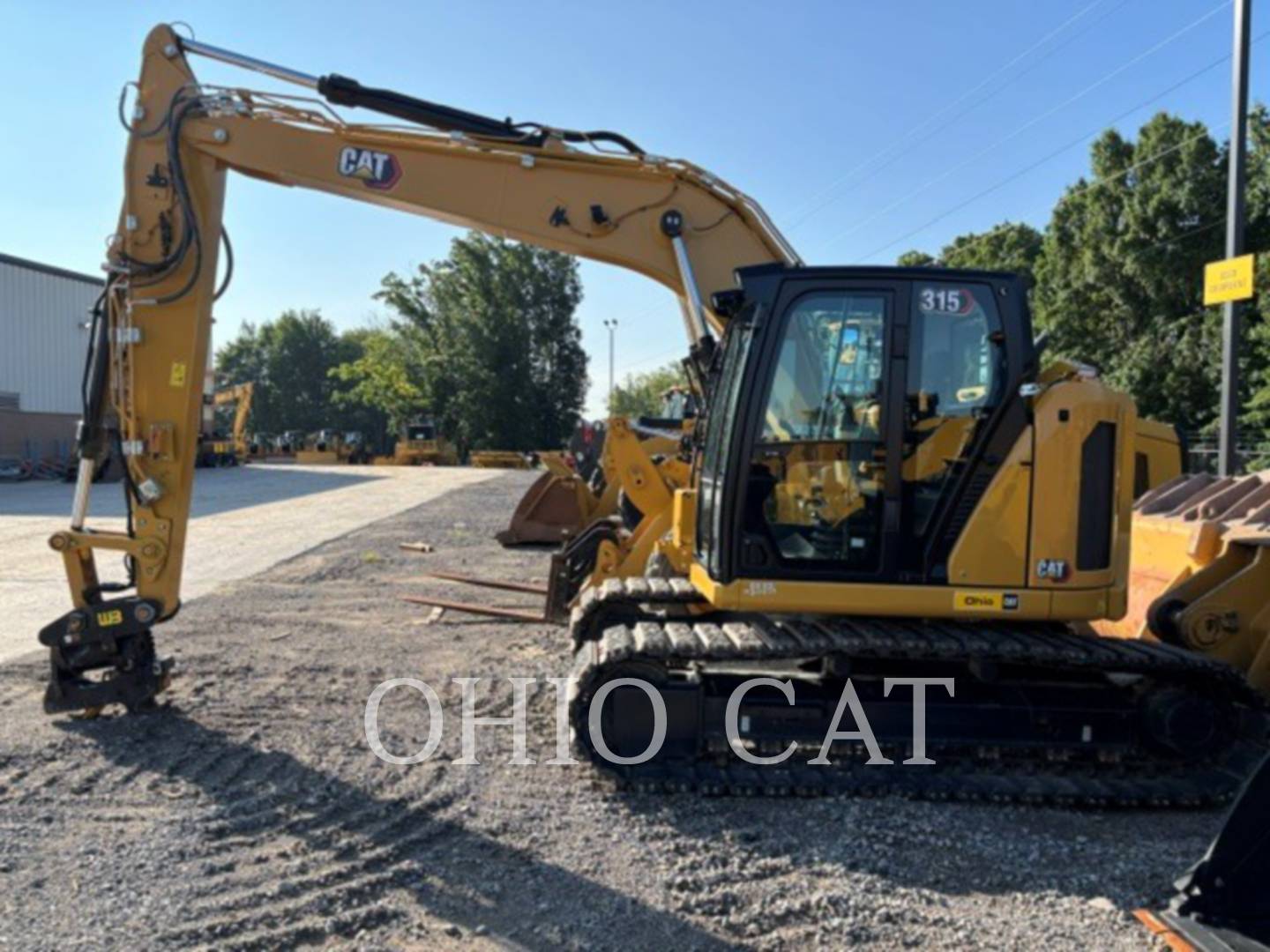 Caterpillar 315 TCS, 309 hours, S/N: WKX50441, 2025