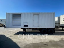 800 KW Caterpillar 3508, Mobile Generator Set, Diesel, 1800 RPM, 480V, 2758 hours, 1989