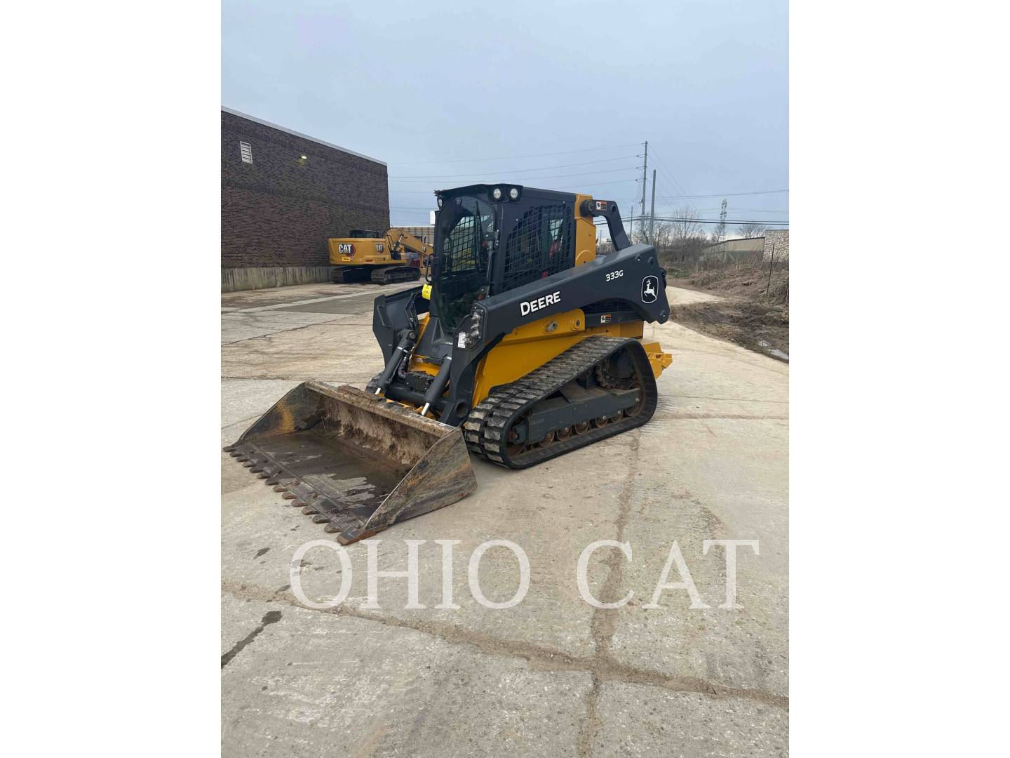 John Deere 333G, 138 hours, S/N: PF446769, 2023