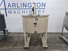 IMS #HM1000, Hurricane high-speed material blender, 931 lb. capacity, 26.6 cu. ft. hopper, 226 RPM, 1.5 HP