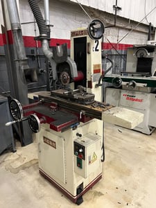 6" x 18" Acer #Supra-618, surface grinder, 8" x 1" wheel, 2 HP horizontal spindle, 1995